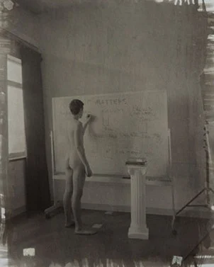 Russell Cambron, The Dreaming Boy, Albumen print, 10x8, 2015.