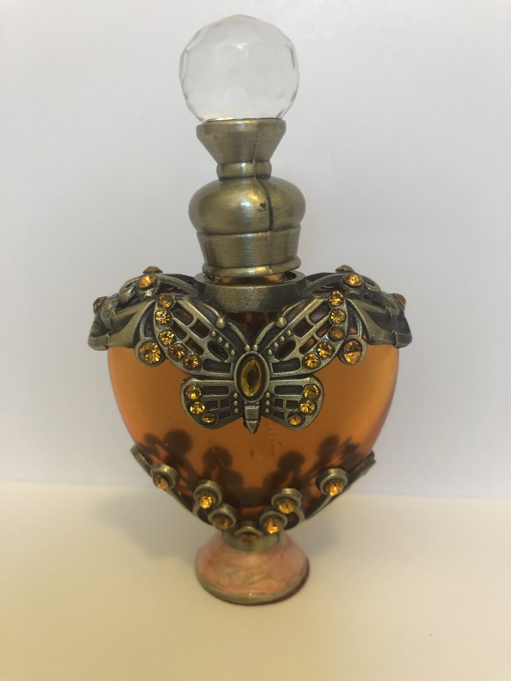 Medium Anointing Oil Bottle with Gold Accent — Michael Conti Ministries