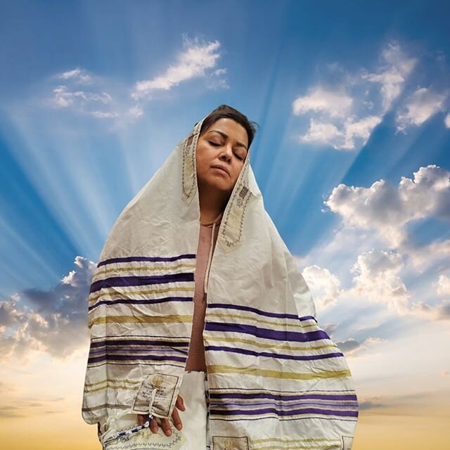 Get Under the Prayer Shawl &amp; Go After The Glory 🙏🏽 It&rsquo;s in this place that all barriers, all shame, and all remorse is removed. It&rsquo;s in this place that you will hear the whispers of your Father and experience His love for you. We we