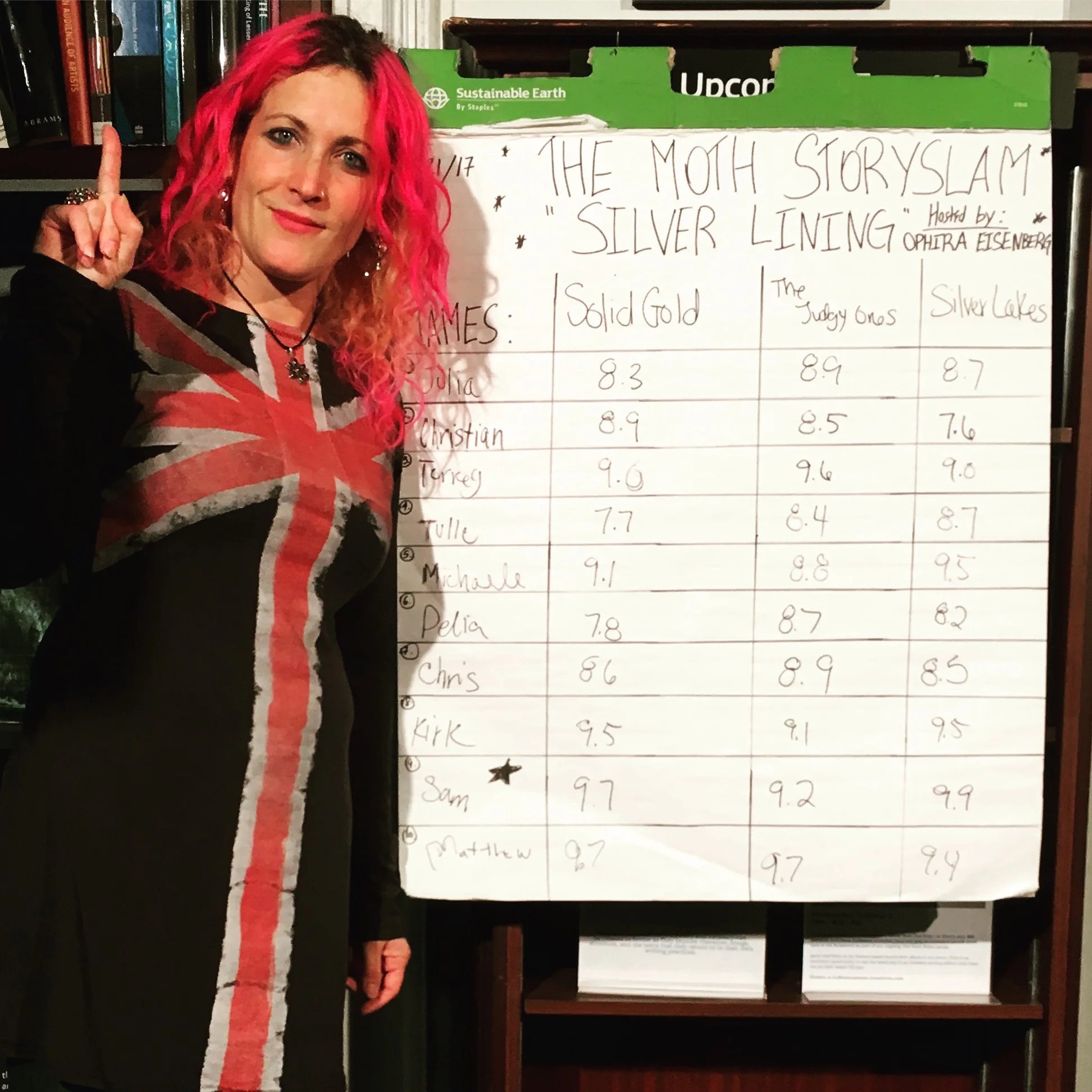 Sam Wins The Moth in NYC