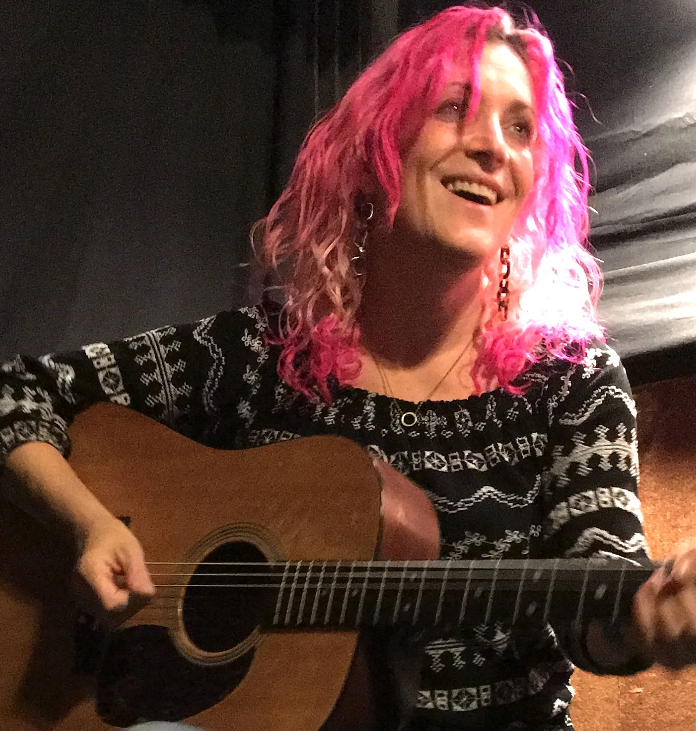 Sam Performs at the Final Bada Bing Show