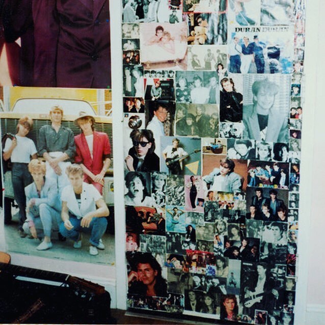 Who knew it was national Duran Duran appreciation day? Of course We must celebrate! This was my bedroom door growing up. Not an ounce of free space. Can&rsquo;t wait to tell you more about it on August 17 at @thetanknyc in New York! Tix at link in bi