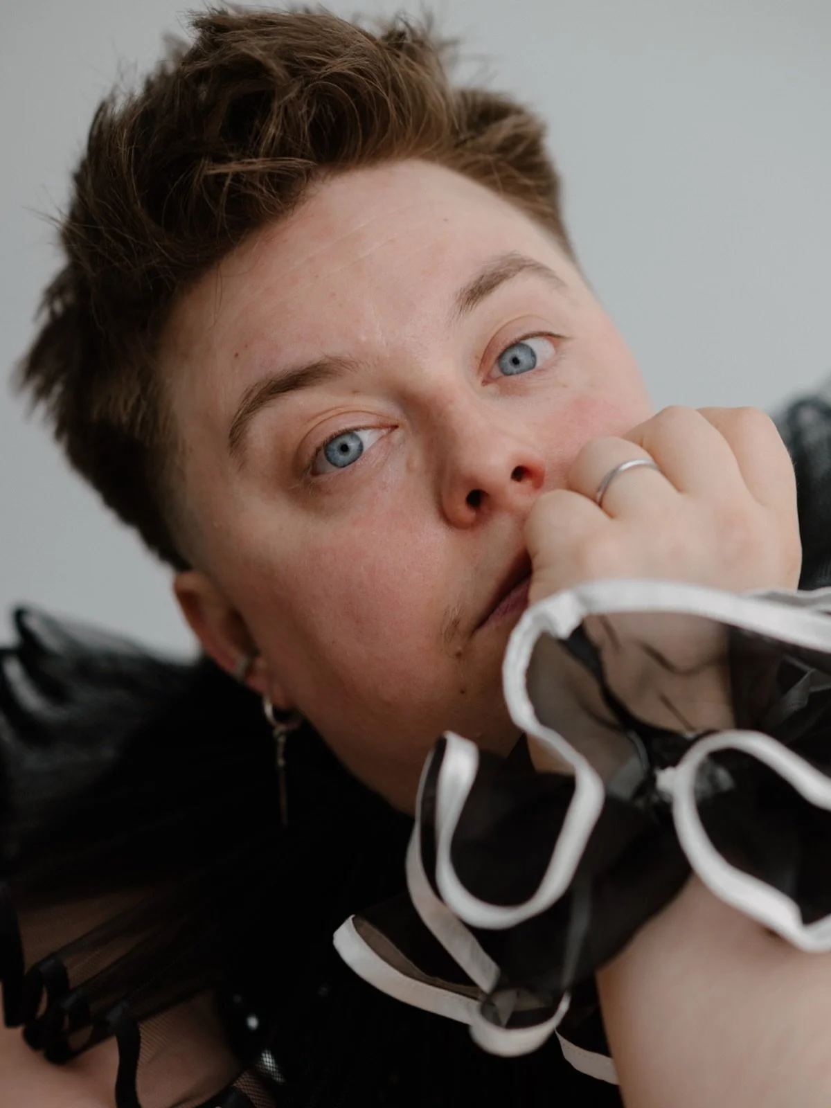 Sessions with Sam are all of my favorite things: queer, intimate, &amp; outrageous. The collaboration is a constant conversation. Their openness allows for such intensity &amp; play in equally dazzling measure.