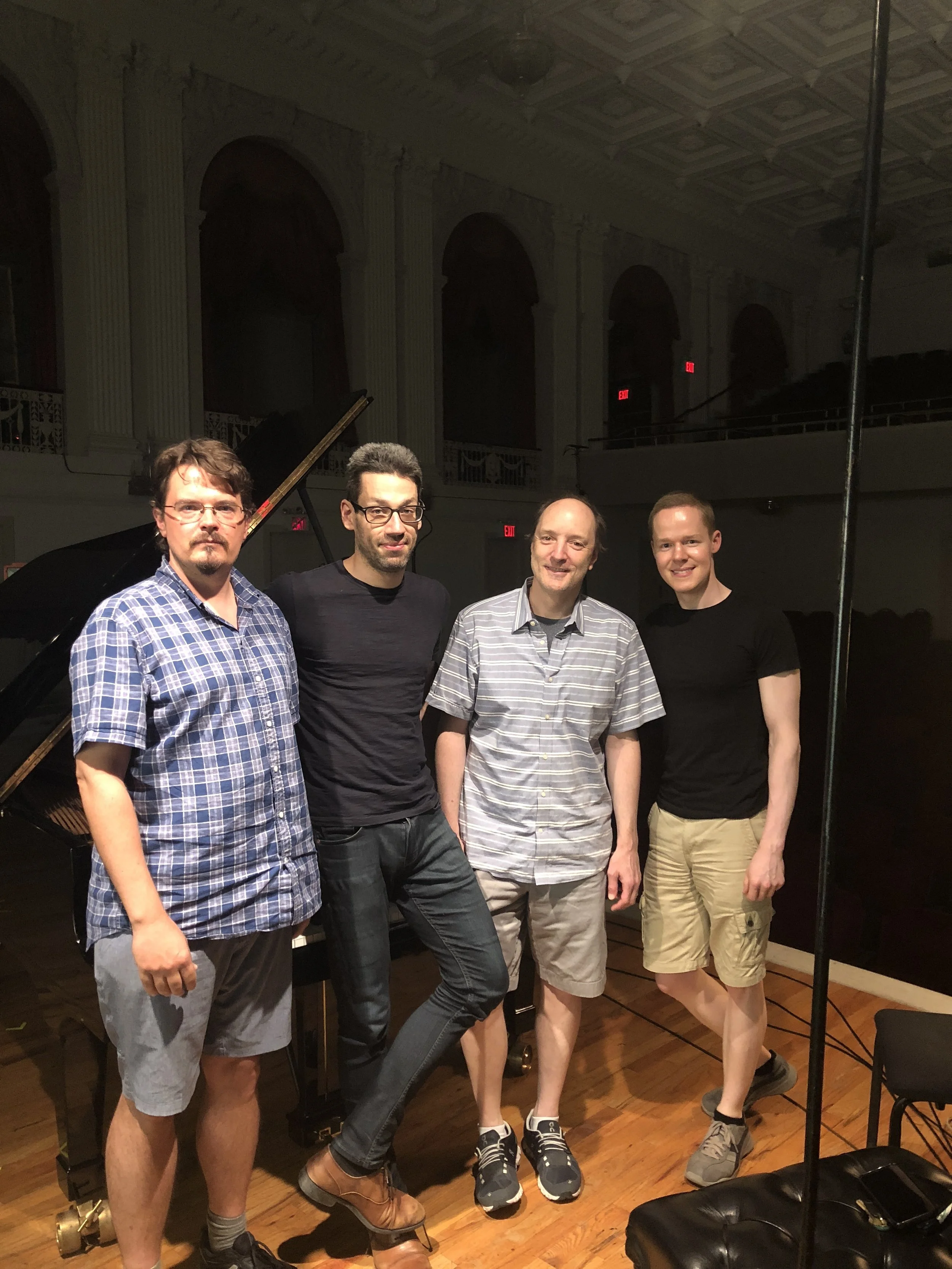 with Jonathan Biss, David Frost, Nathan Brandwein