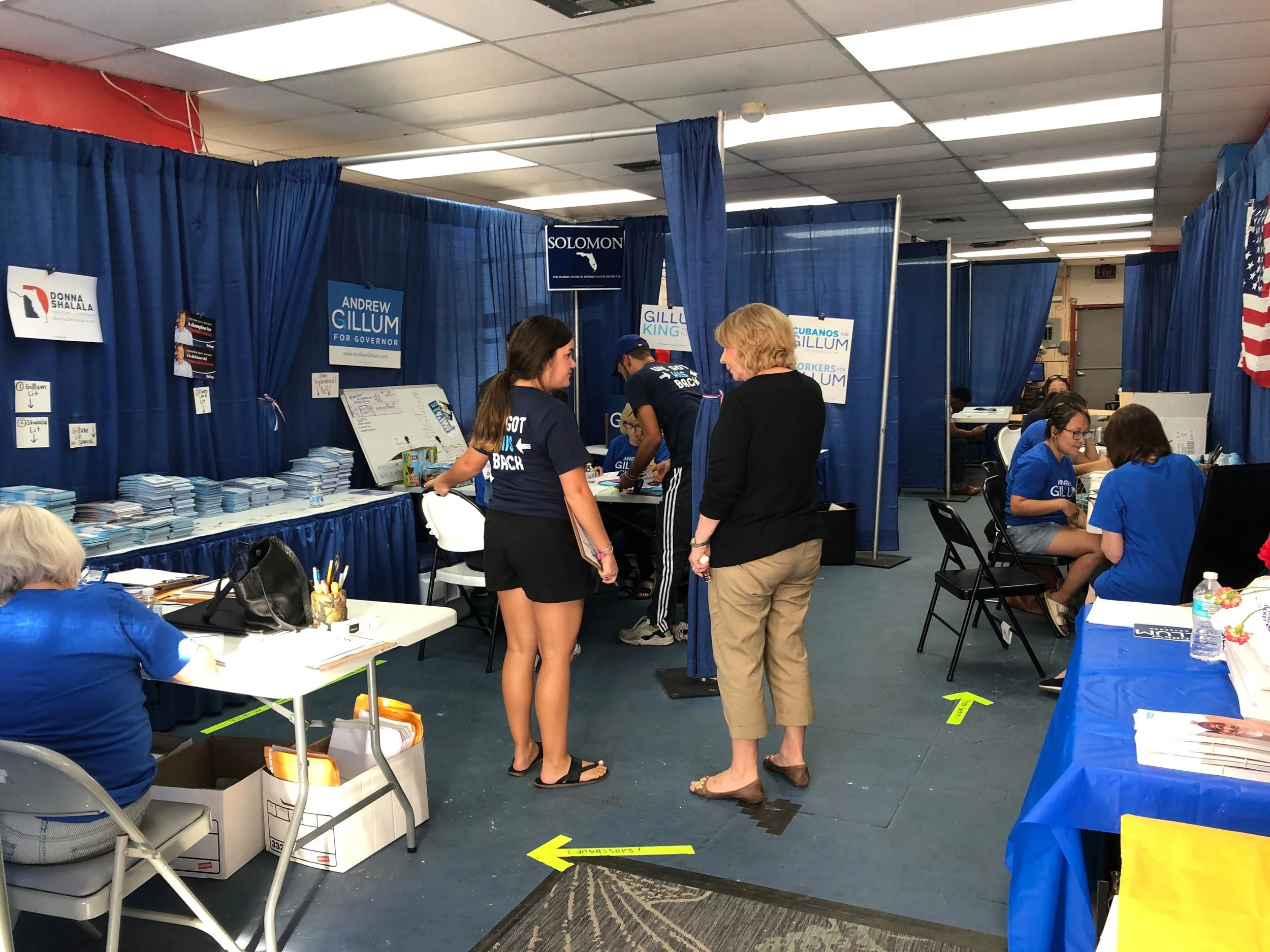 Our 2018 campaign office!