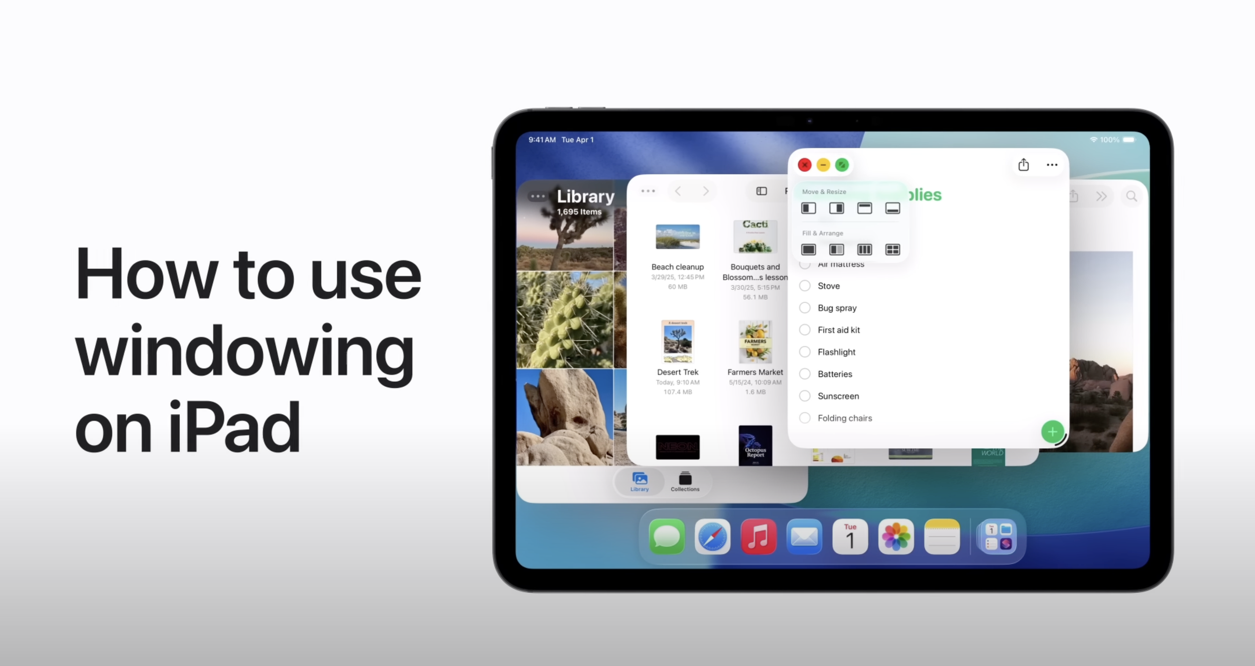 New Windowing Feature on iPadOS 26