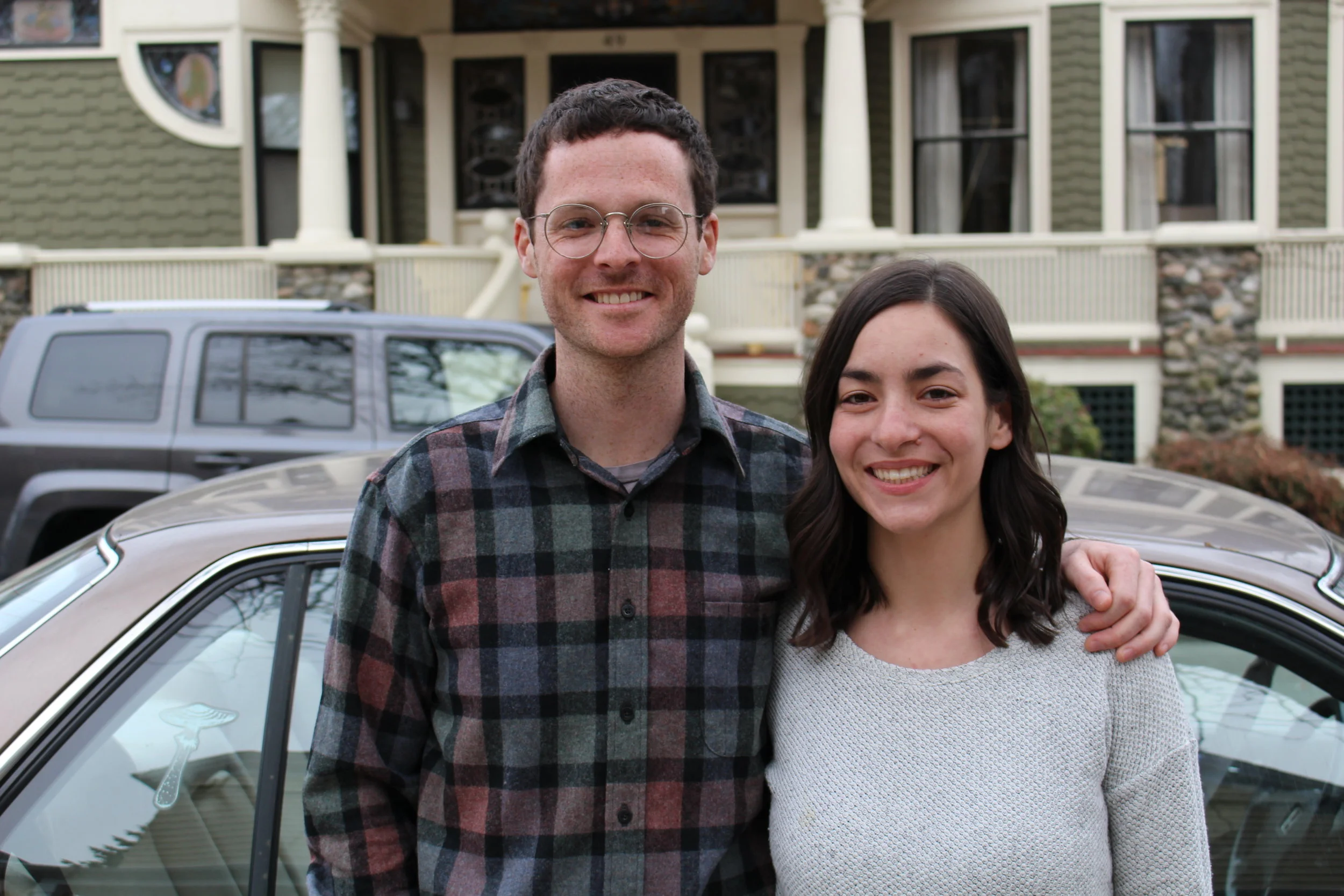 Ben Ewen-Campen and his wife Alex