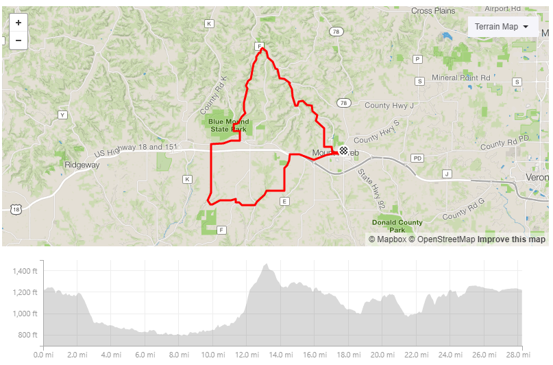 May 19th Hill Ride (Mount Horeb)