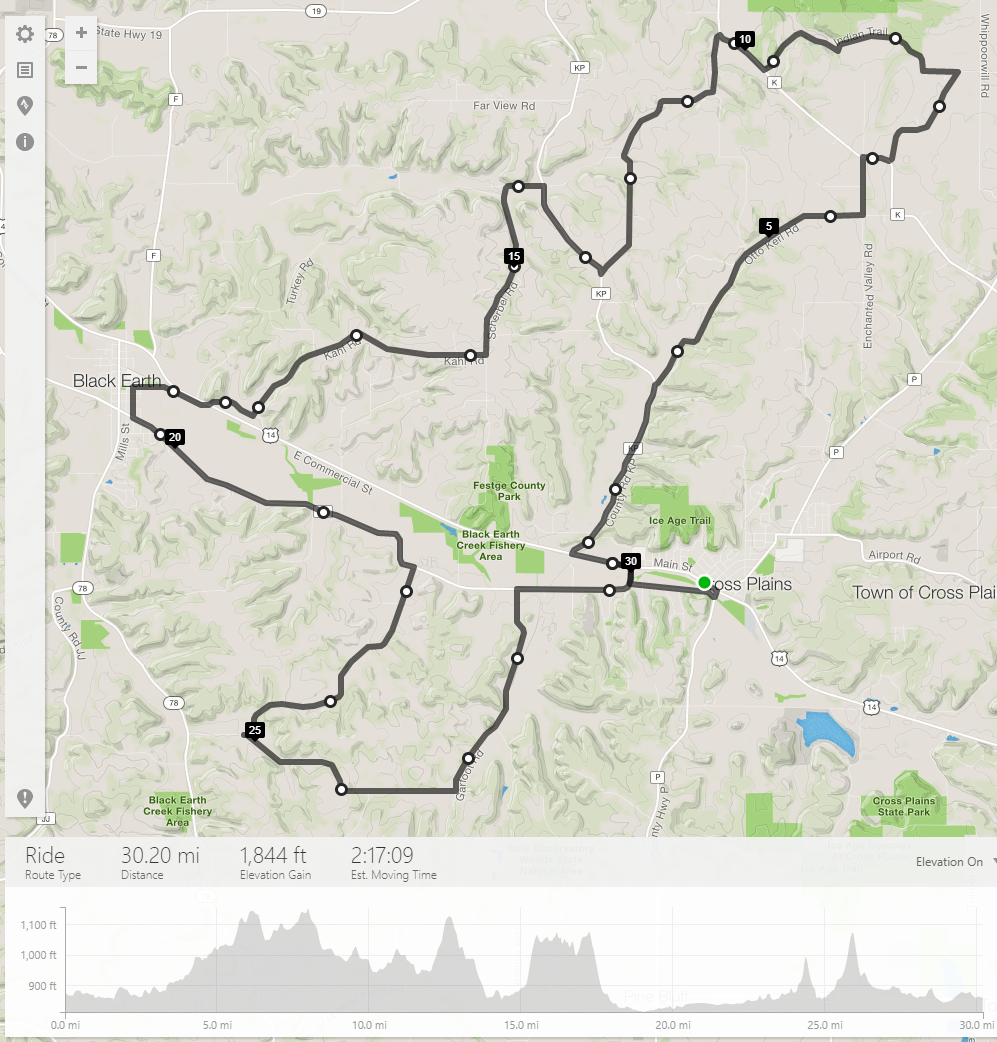 August 18th Hill Ride