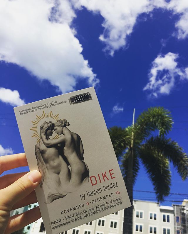 First day in Sarasota &amp; I already can tell how special this process is going to be 💕✨ link in bio for tickets! #diketheplay #allfemalecast #dike #urbanitetheatre #newplays #srq