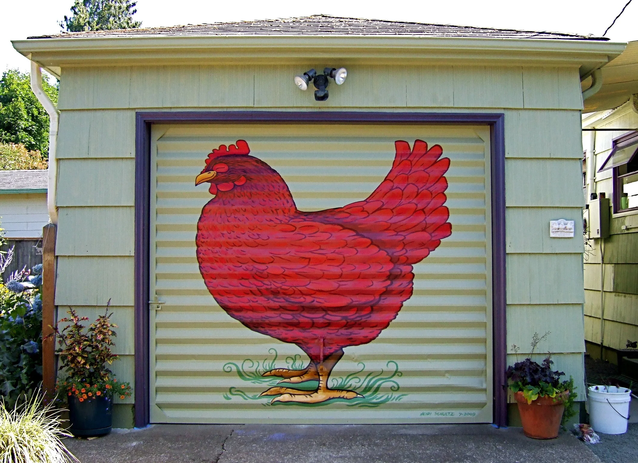 Chicken garage - Private residence