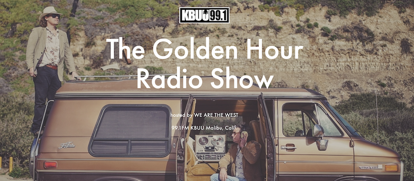 THE GOLDEN HOUR SHOW | LISTEN — ARE WEST