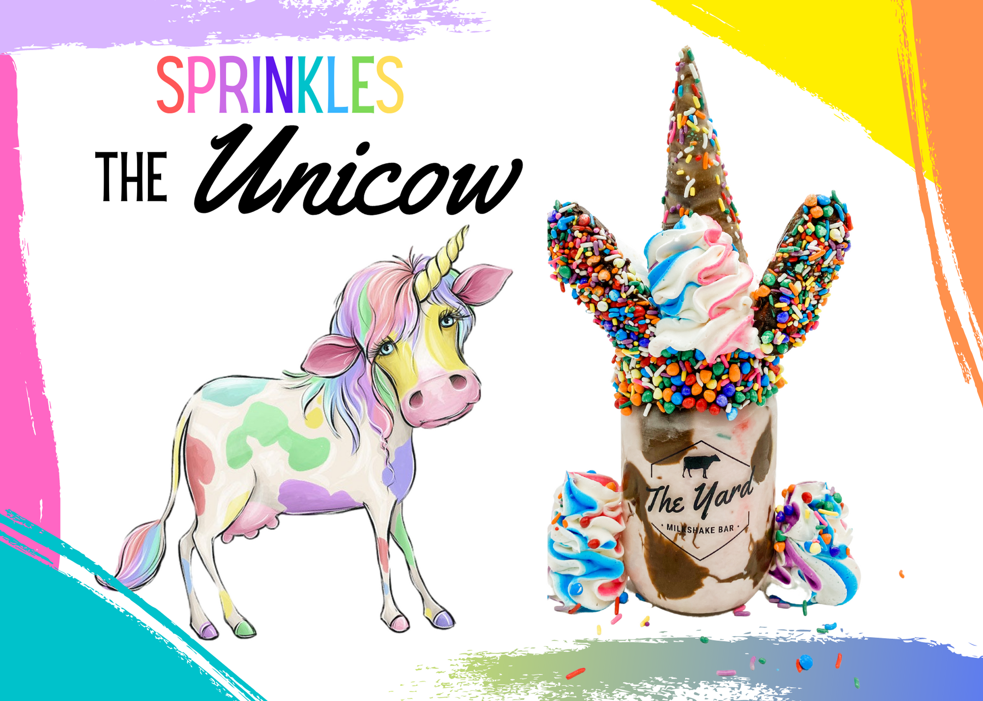 Meet Sprinkles! — The Yard Milkshake Bar As seen on Shark Tank