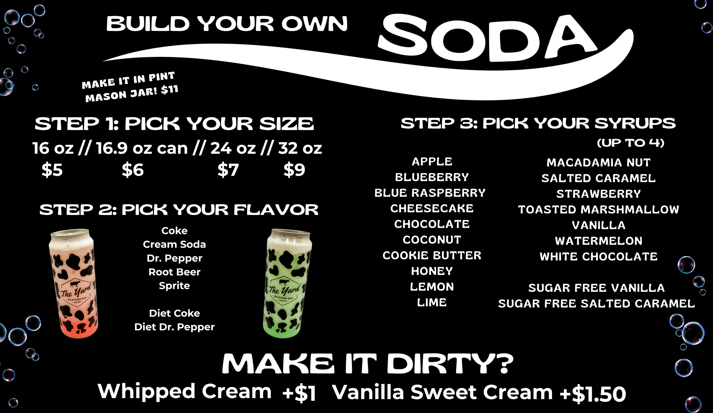 Dirty Sodas Build Your Own Gulf Shores AL