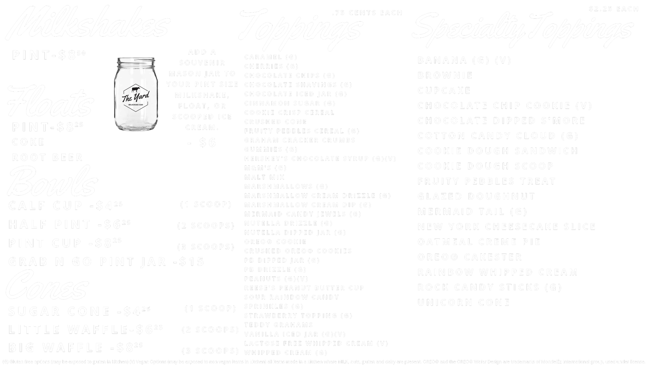 The Yard Milkshake Bar