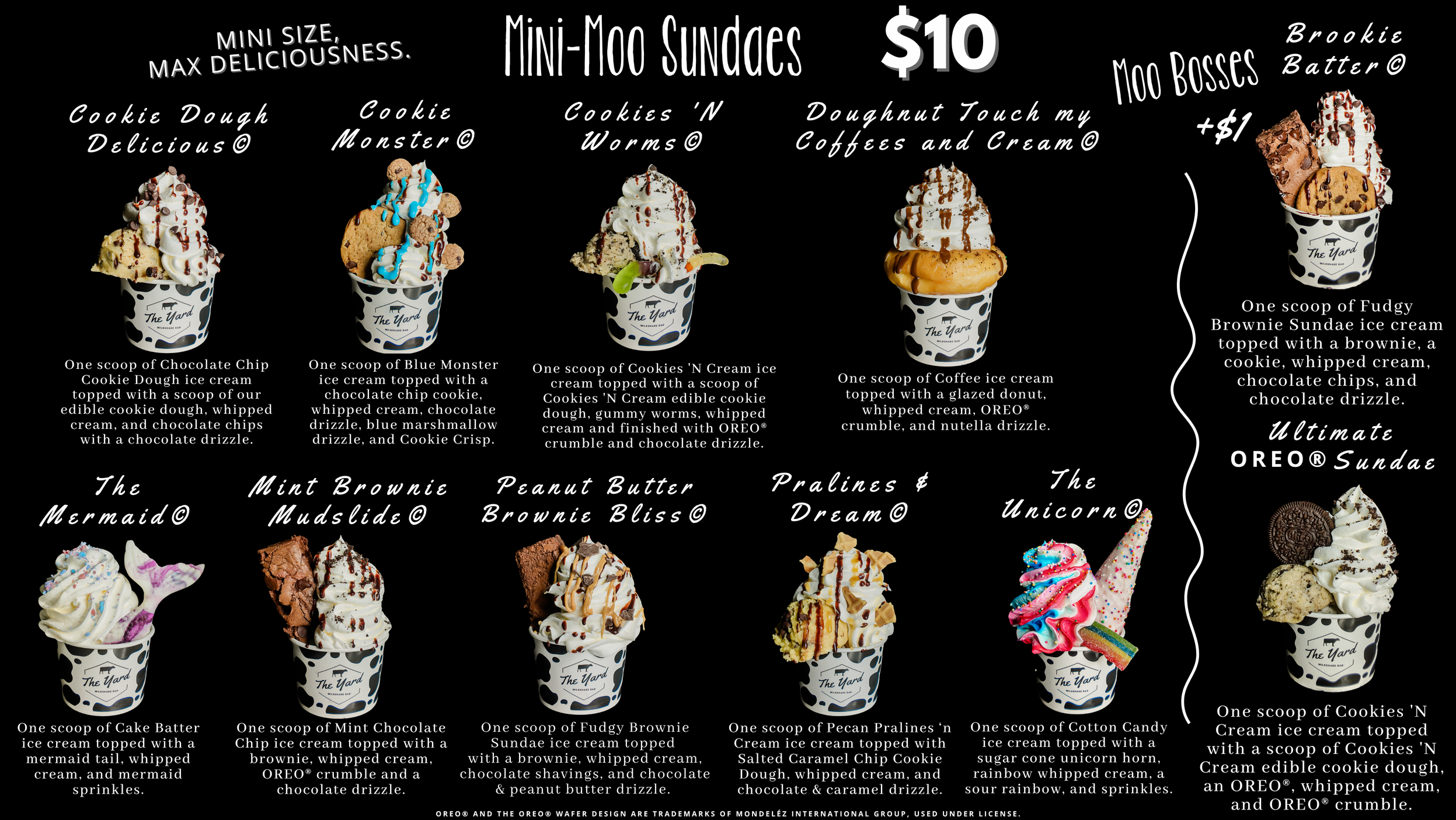 Mini Moo Sundaes at The Yard