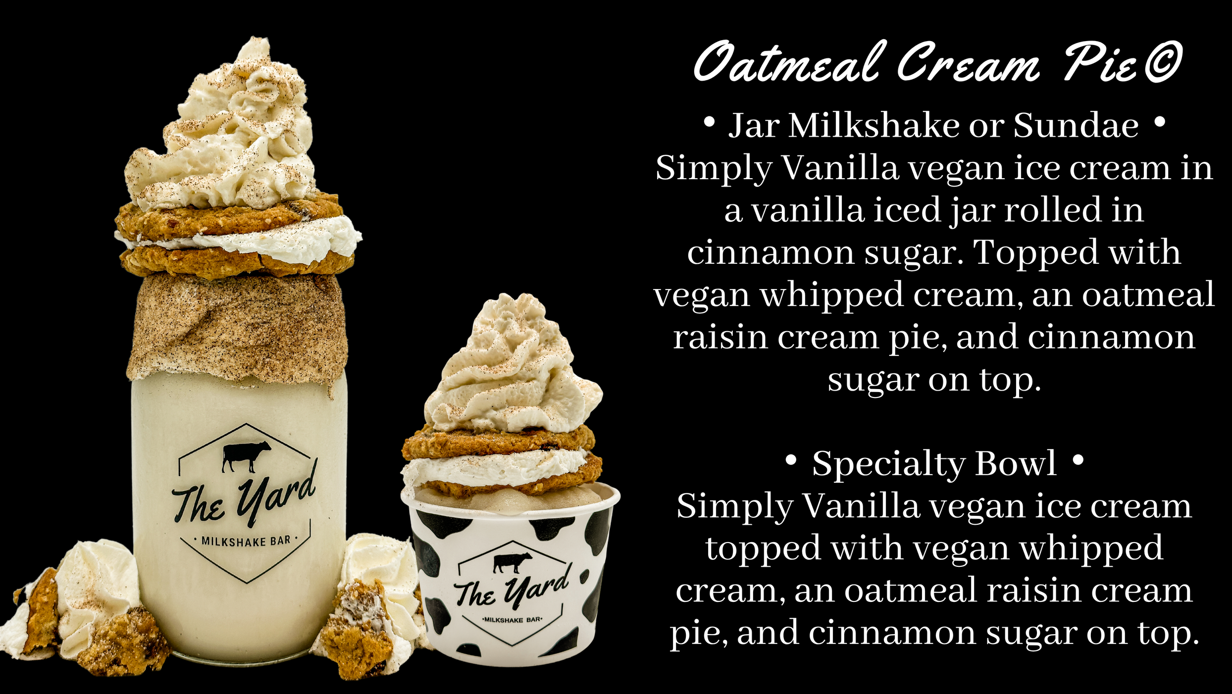 Vegan Specialty Milkshake at Georgetown, TX