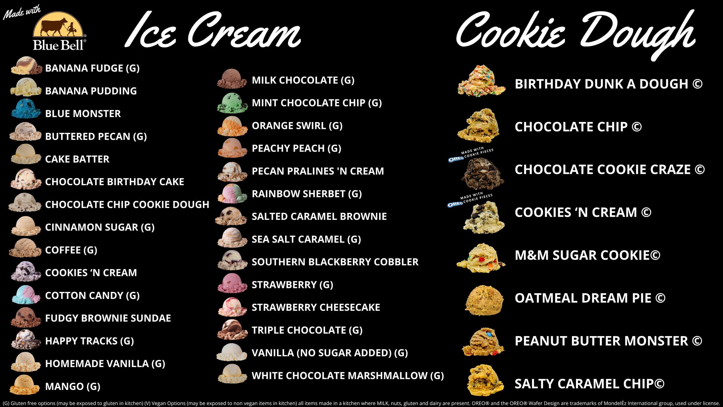 2026 Ice Cream and Cookie Dough Flavors in Gulf Shores, AL The Yard Milkshake Bar