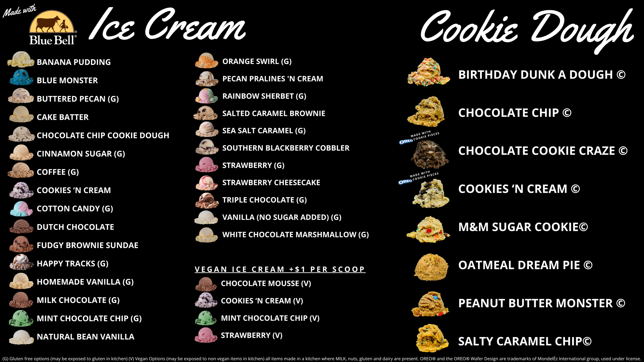 St. Pete Ice Cream Flavors at The Yard