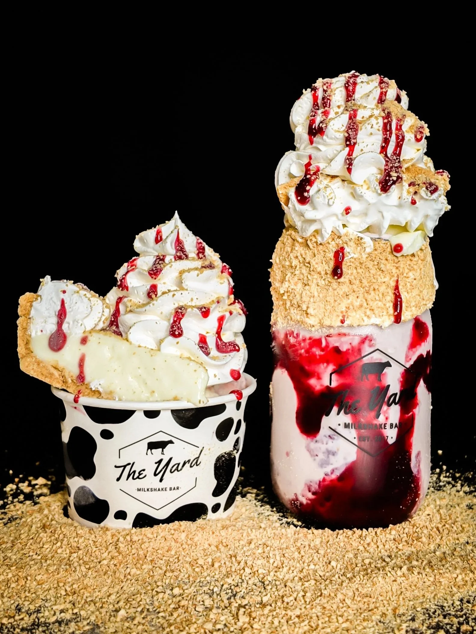 The Yard Milkshake Bar MAY SPECIAL Key Lime Cobbler