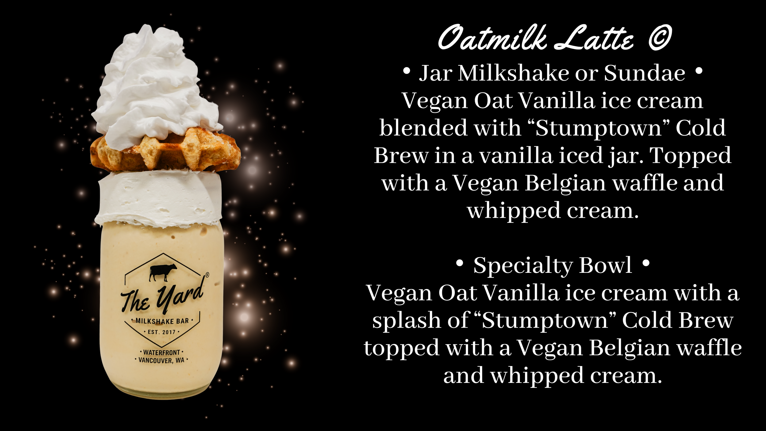 Oatmilk Latte -Vegan, Plant-Based and Dairy-Free Milkshake