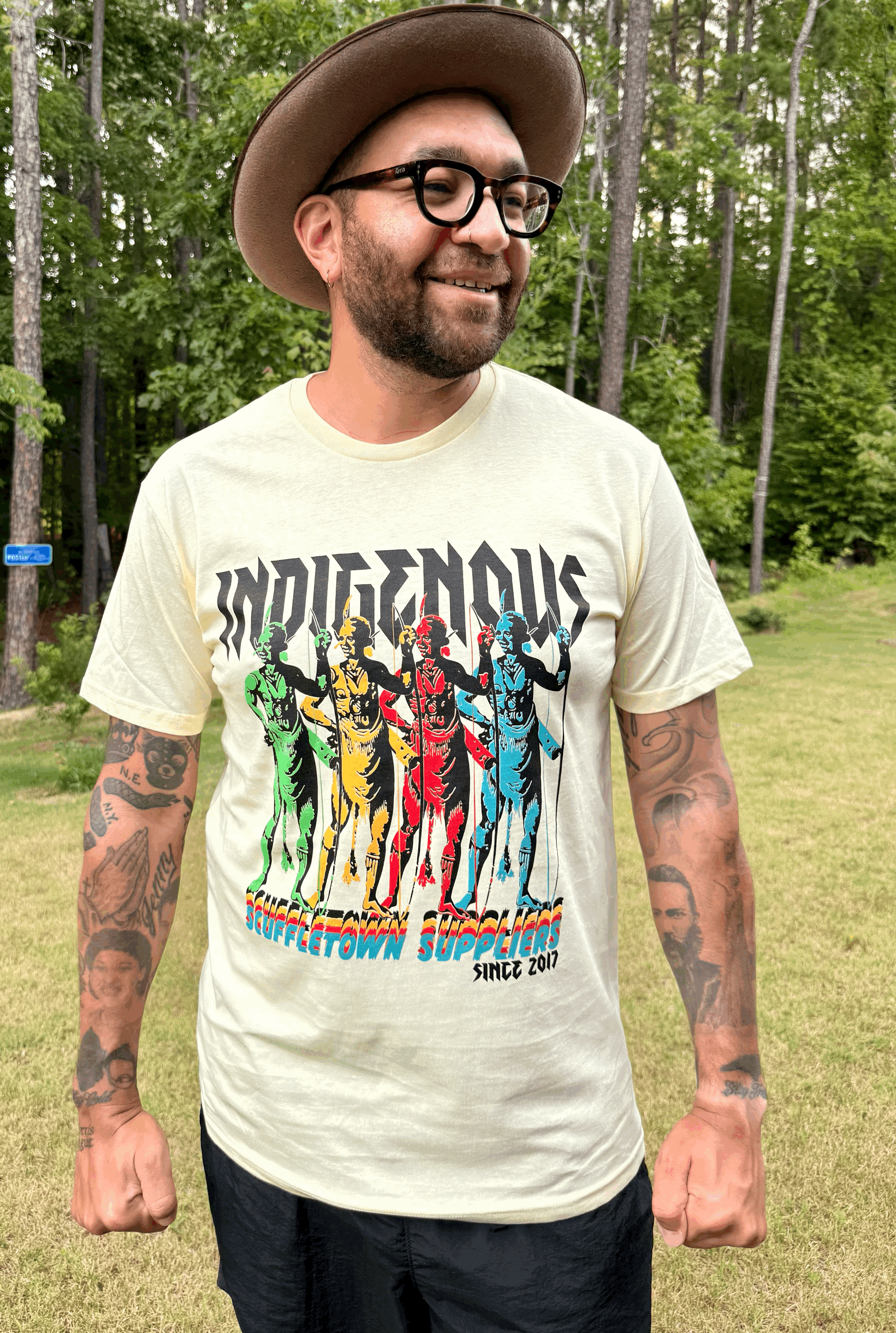 Indigenous Warrior Shirt