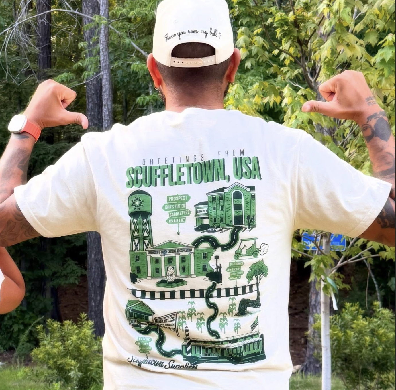 All Roads Lead to Scuffletown Tee