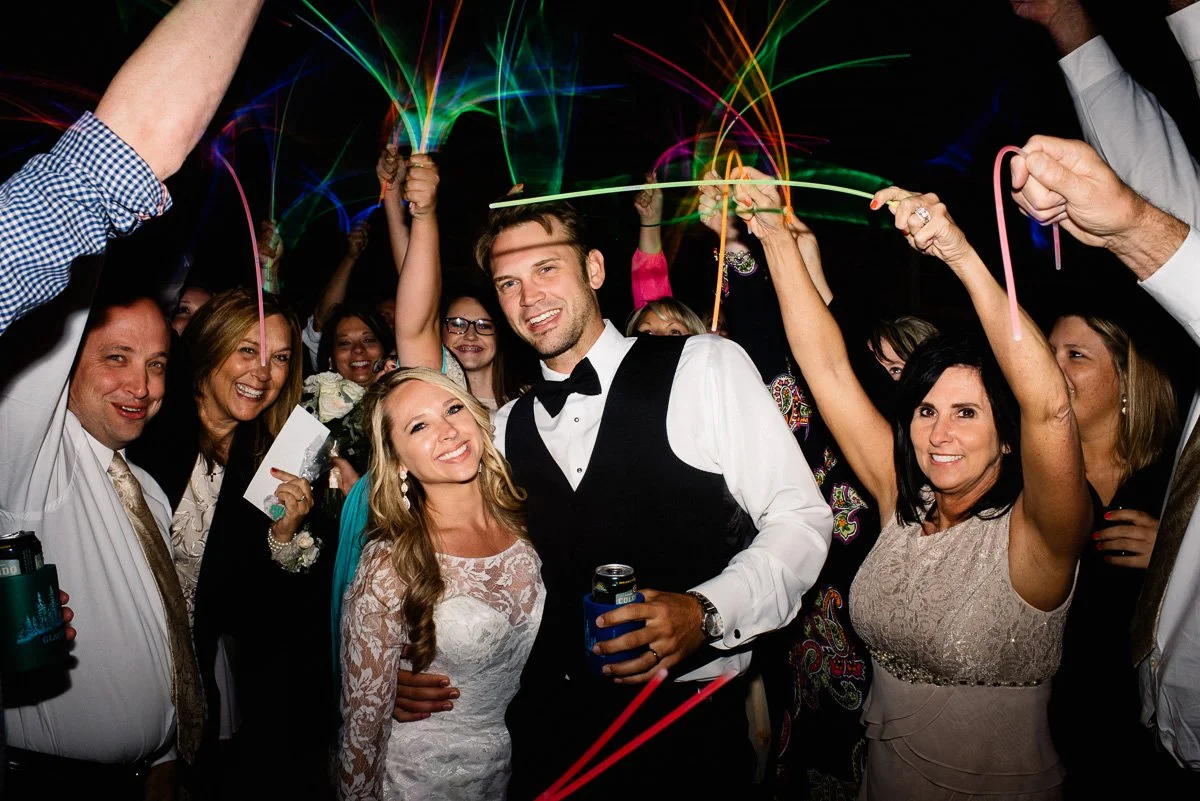 reception destination wedding photography at strawberry creek ranch in granby colorado
