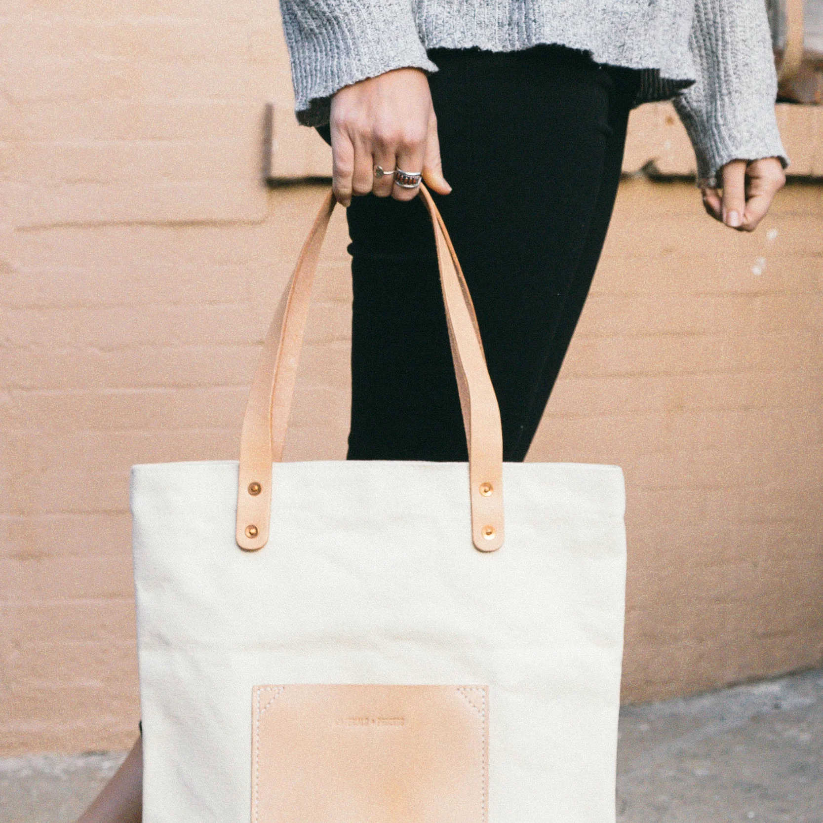 Canvas Market Tote - LeMay Shop
