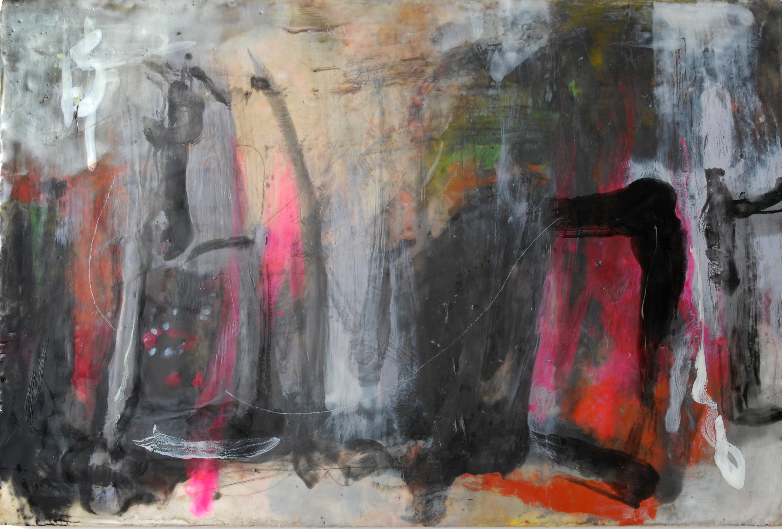 AVIGNON Verity Roberts encaustic & mixed media on panel.JPG SOLD.JPG