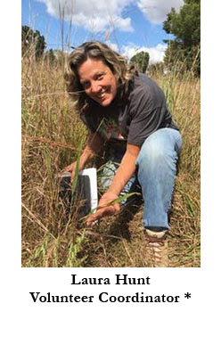 Laura Hunt, Volunteer Coordinator *