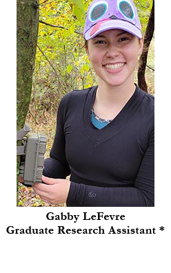 Gabby LeFevre, Graduate Research Assistant *