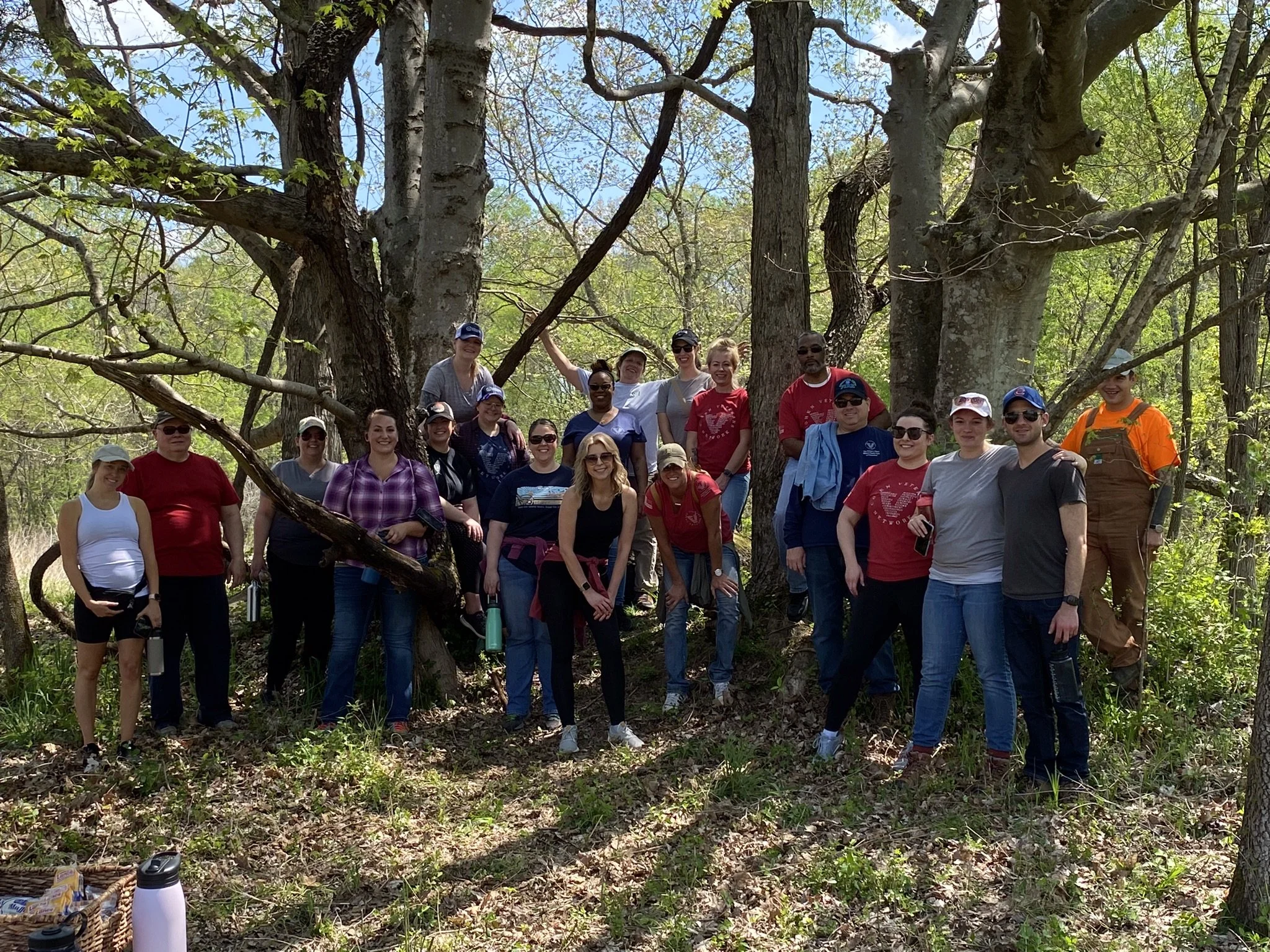 Group Photo Vols under Trees.JPEG