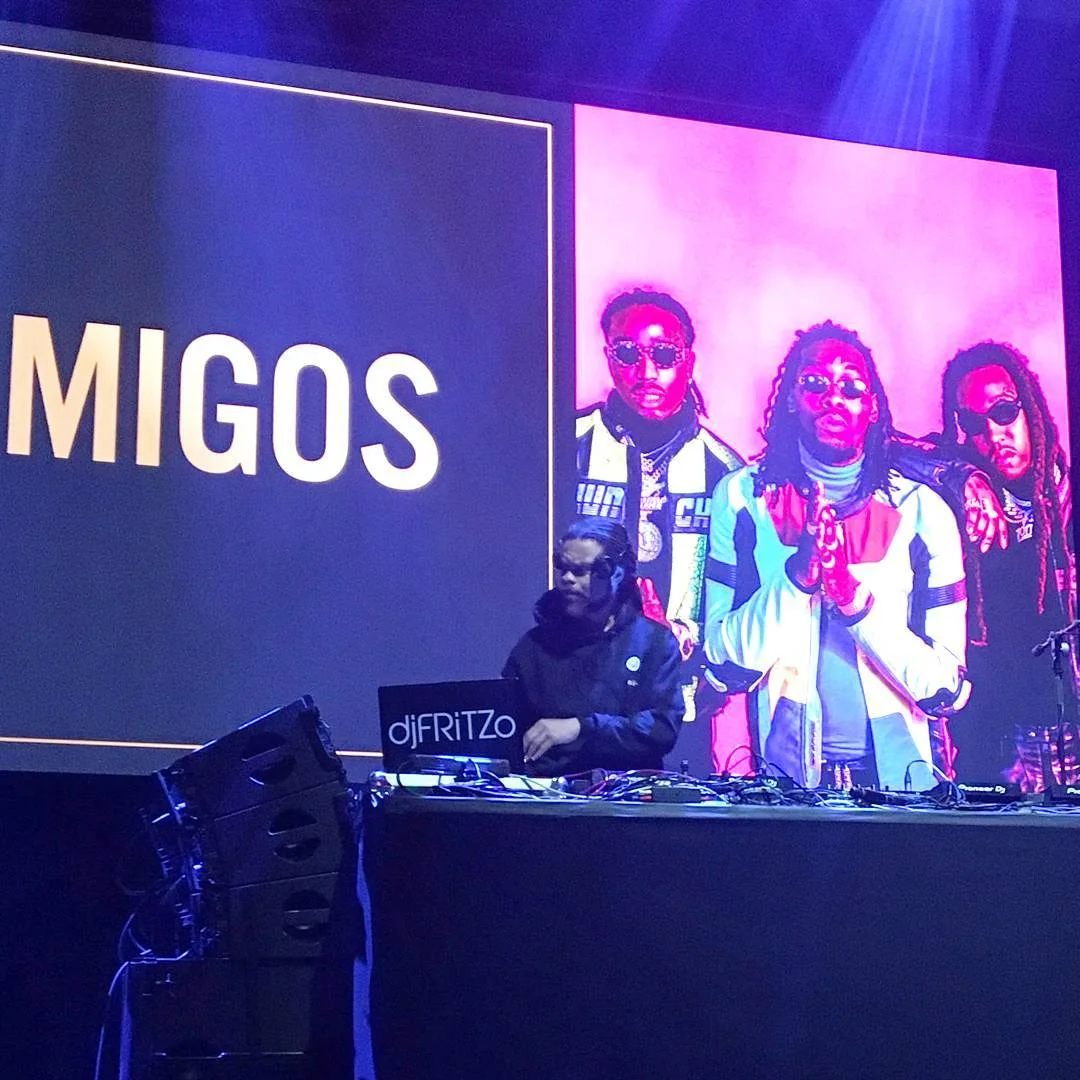 djFRITZO OPENS UP FOR MIGOS AT THE 2018 ROLLING STONE SUPERBOWL PARTY in MINNEAPOLIS