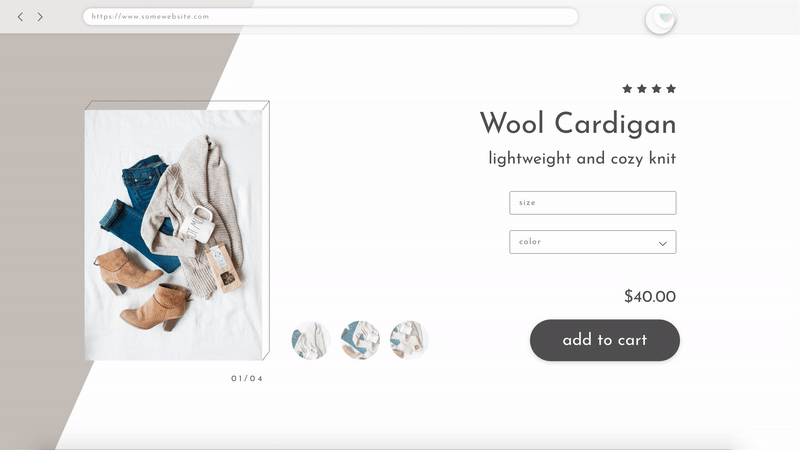 clicking on extension, scroll through list, search bar