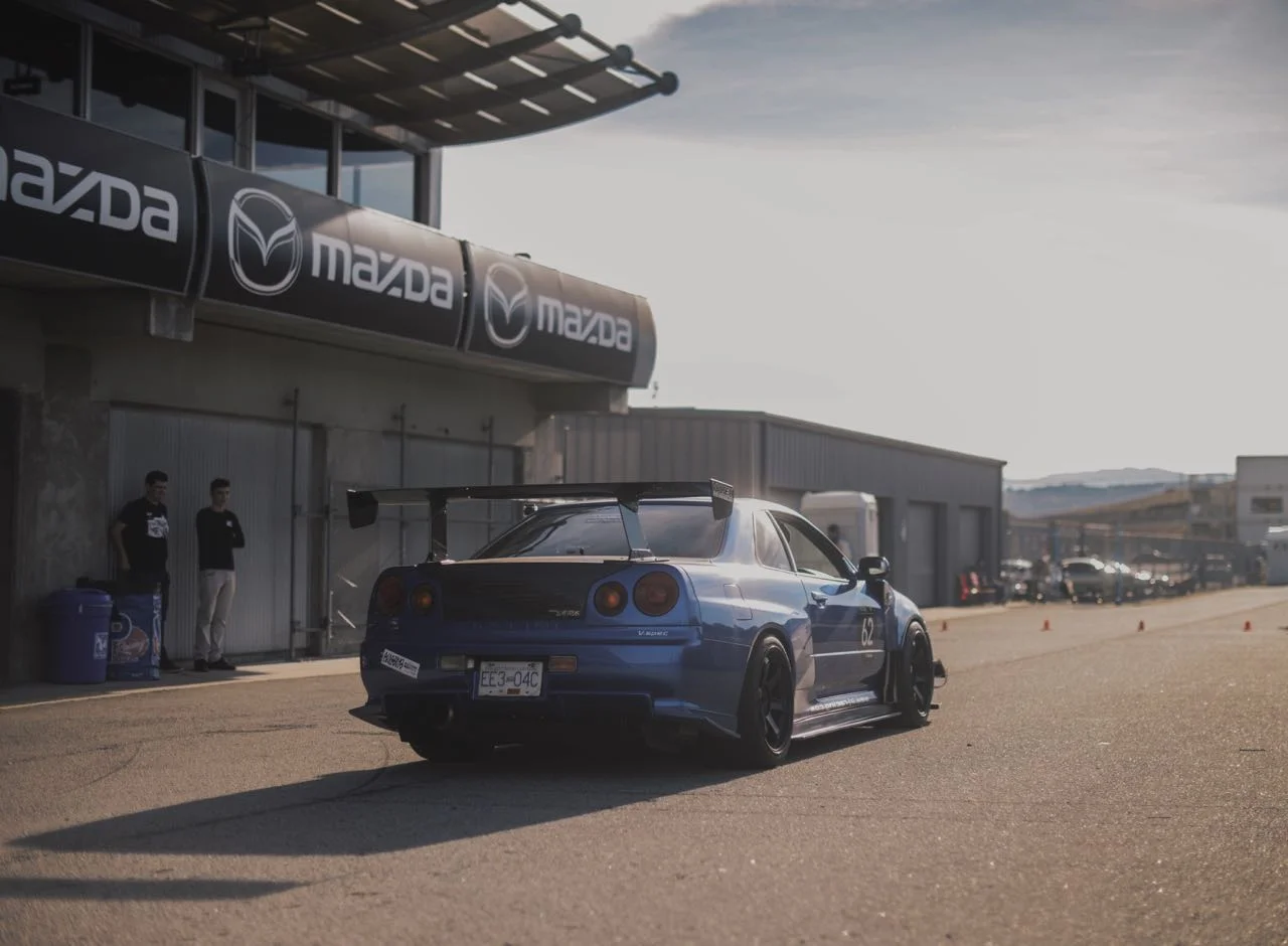 Bayside blue R34 Skyline GTR laguna seca cw collective 6.jpg