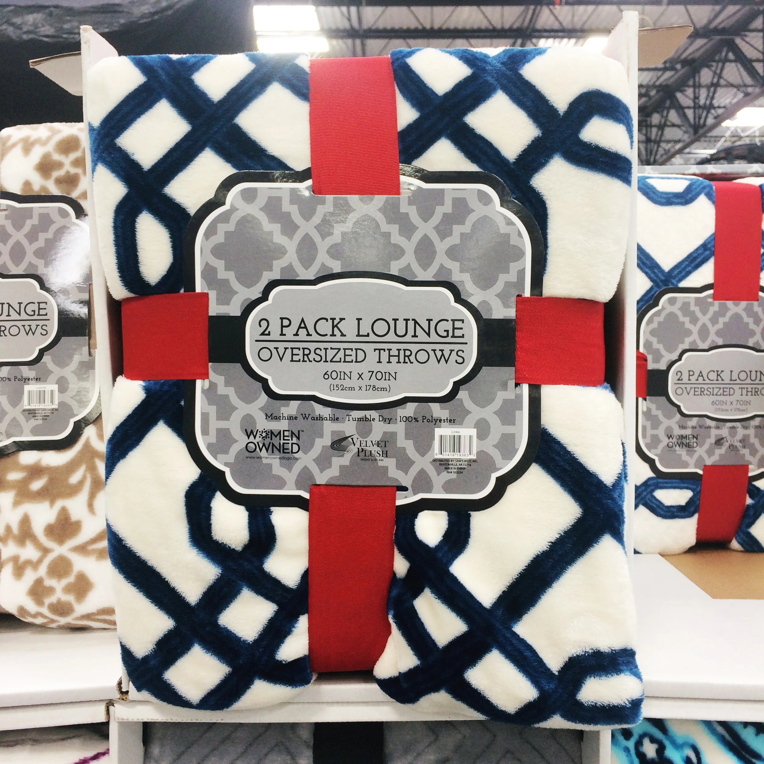 2-pack Oversized Throw Blankets