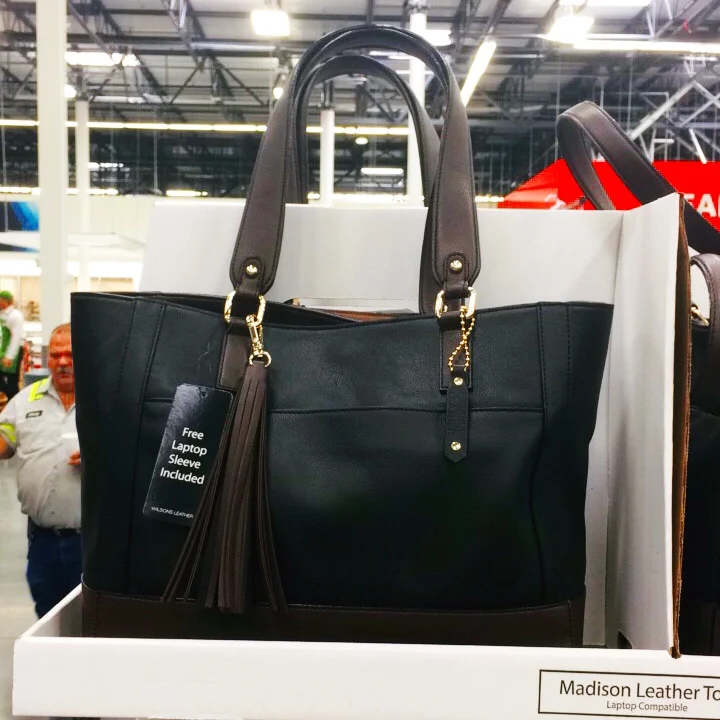 Leather Tote by Wilson's Leather