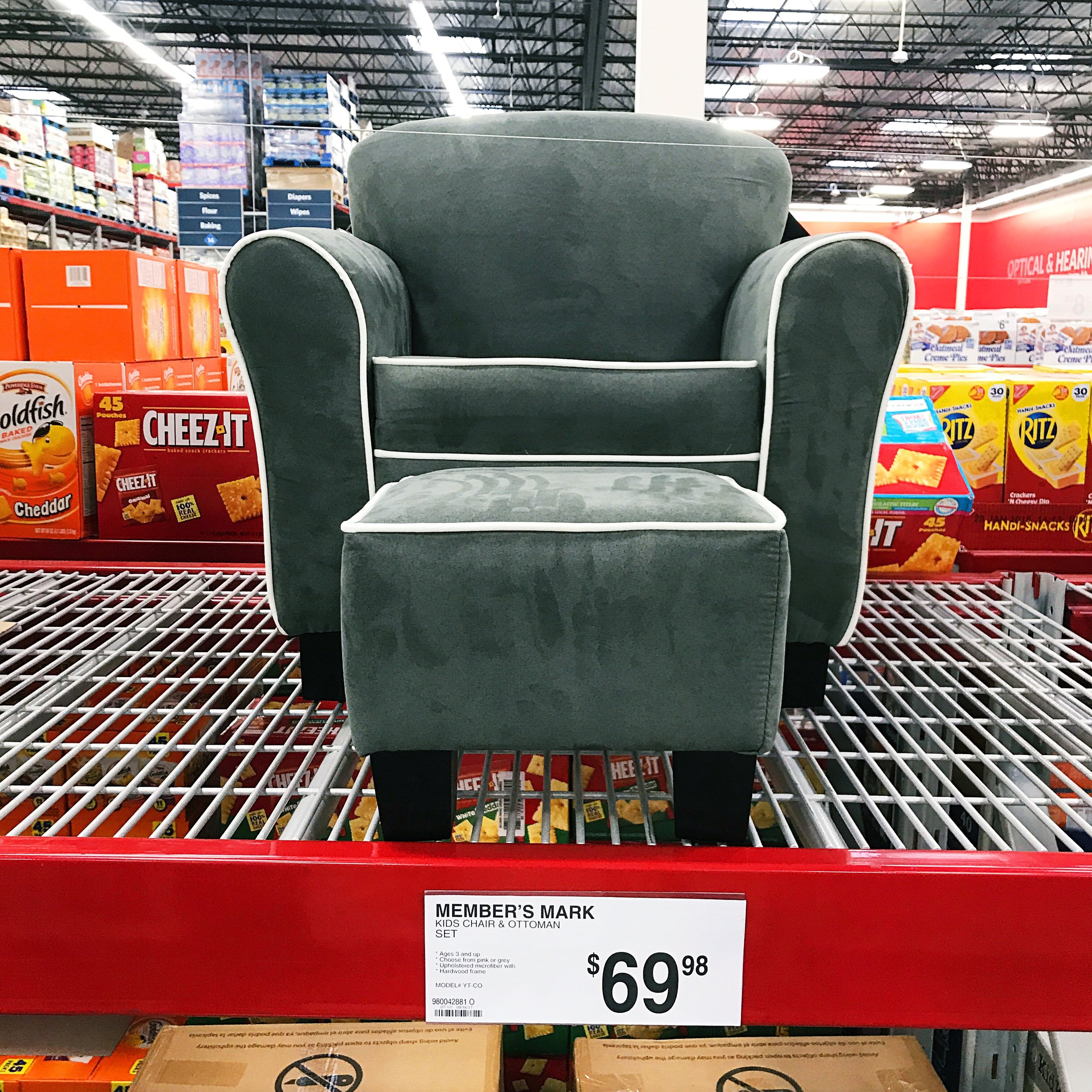 kids chair with ottoman