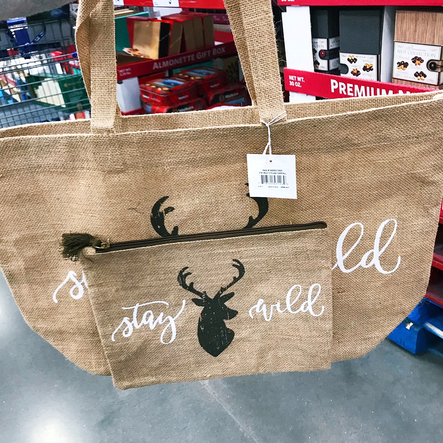Gift Tote w/ Matching Wristlet