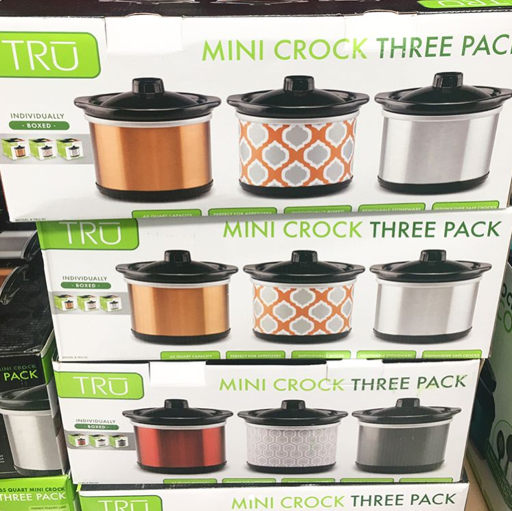 Mini Crockpots (3-pack)