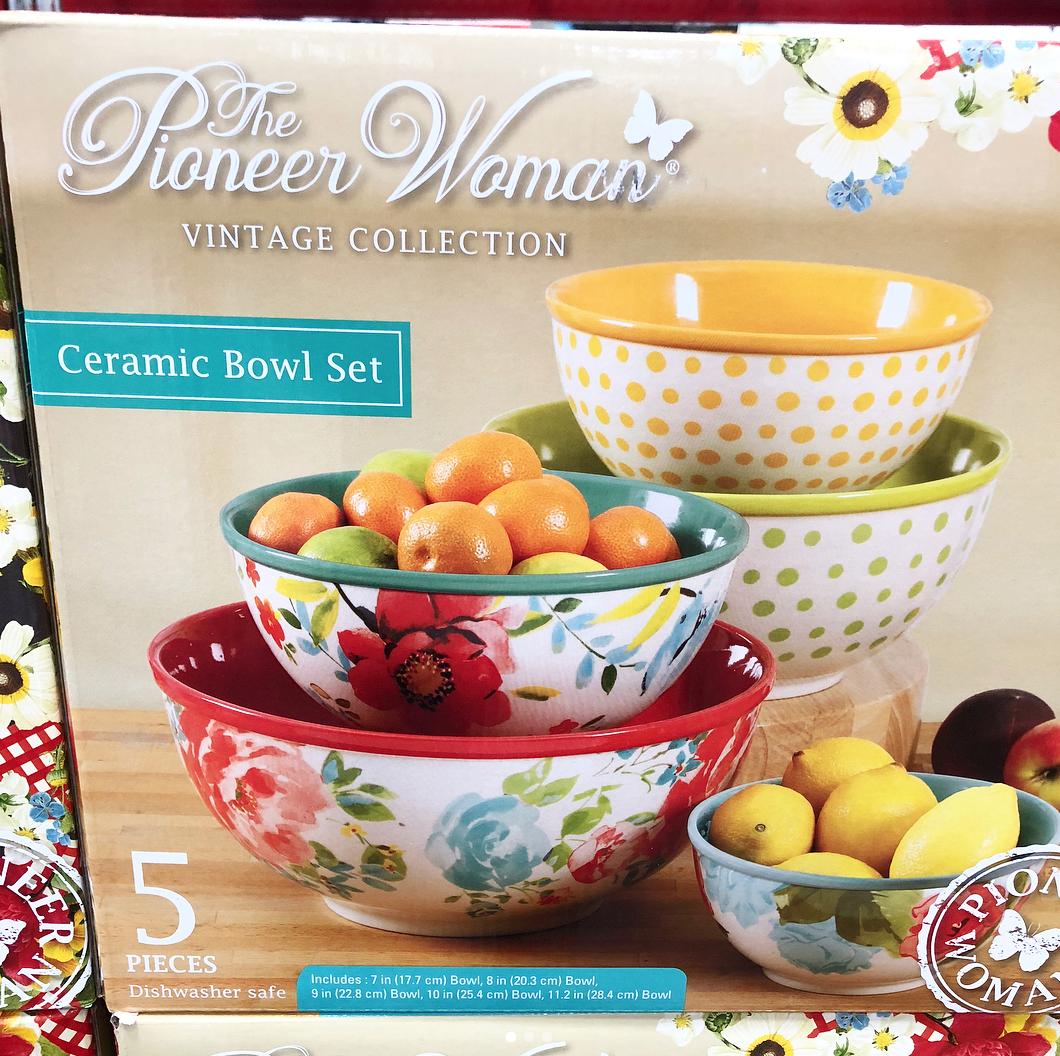 5-Piece Ceramic Bowl Set — Sam's Simple Savings