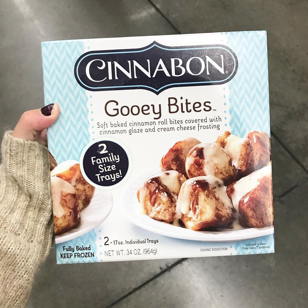 Cinnabon Gooey Bites