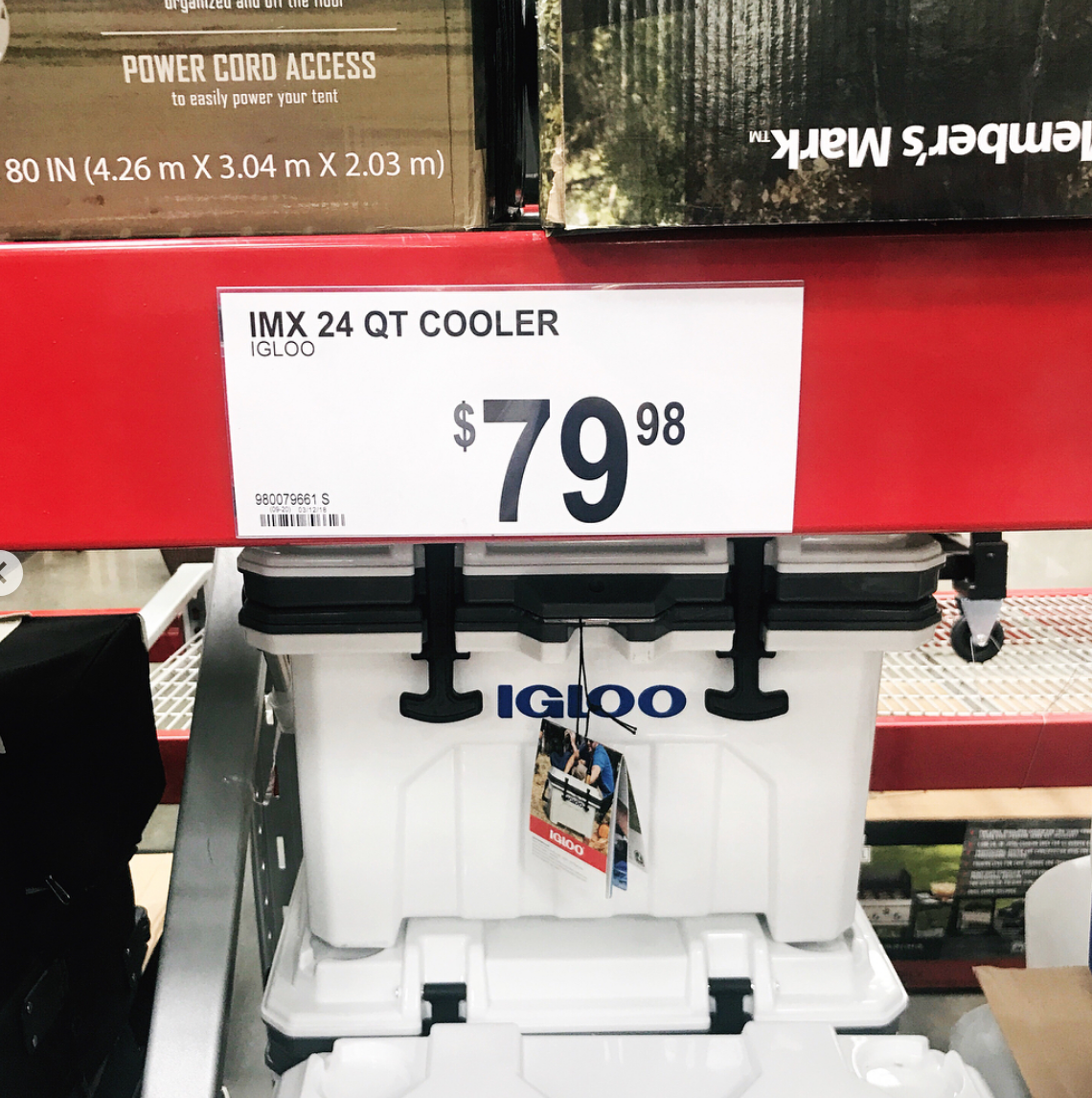 igloo imx cooler 24 qt sam's club