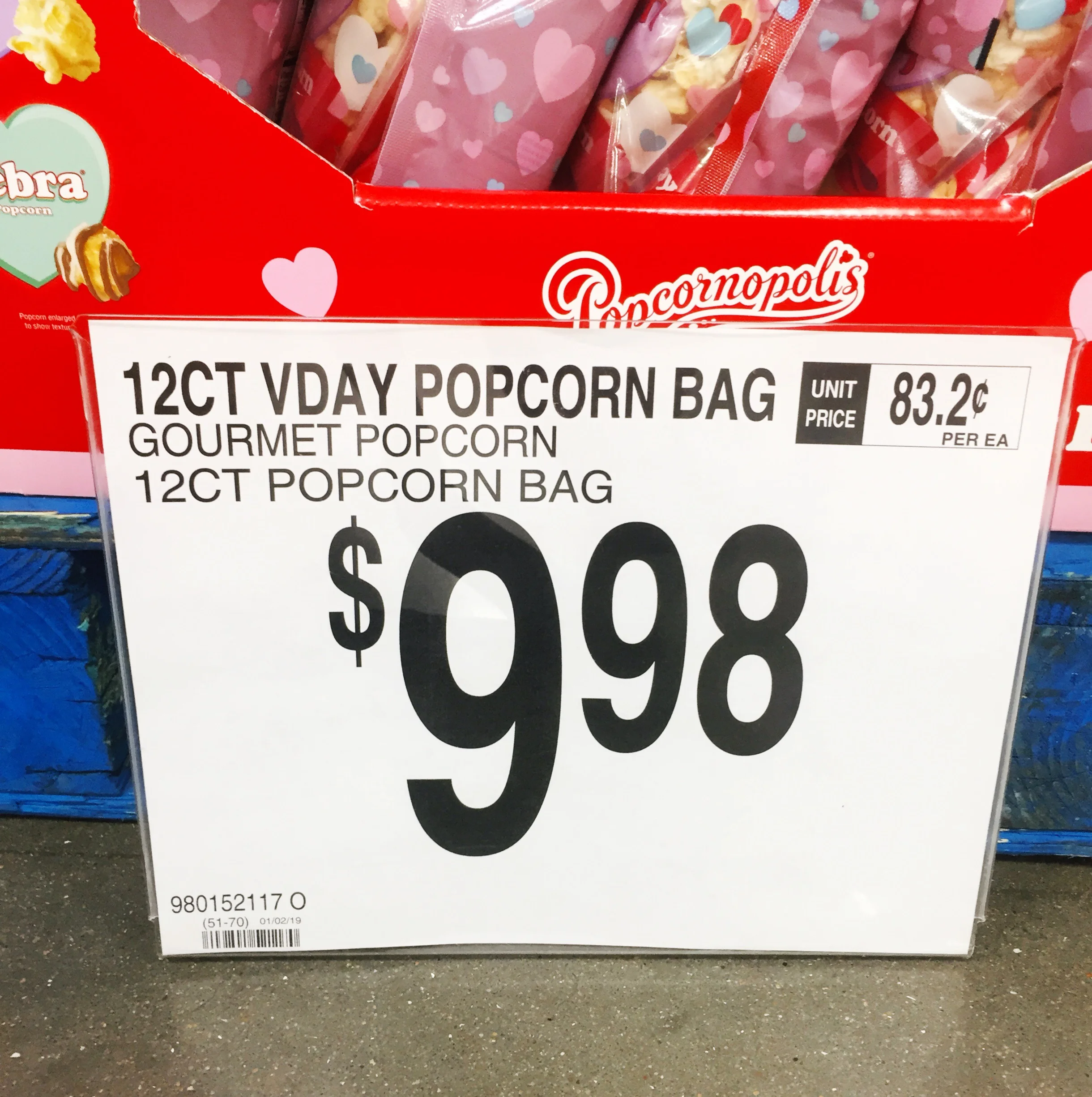Popcornopolis 12cone Vday Snack Pack — Sam's Simple Savings
