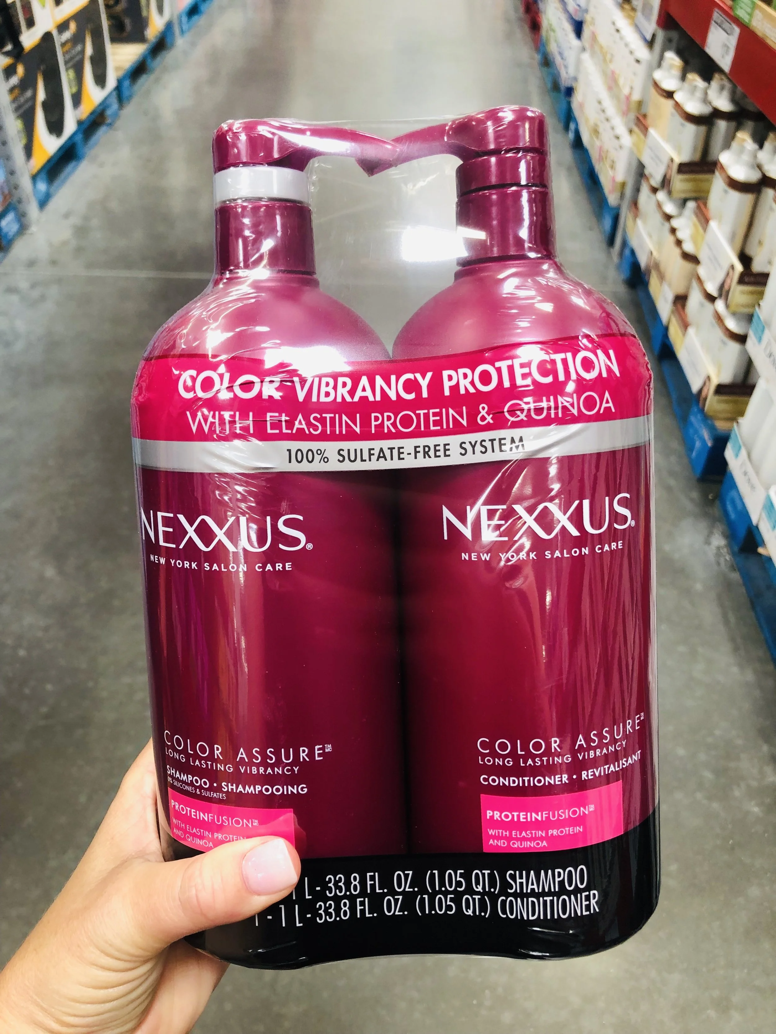Nexxus Color Assure Shampoo &amp; Conditioner AND Nexxus Comb Thru Finishing Mist Hairspray HAVE BEEN A GAME CHANGER!