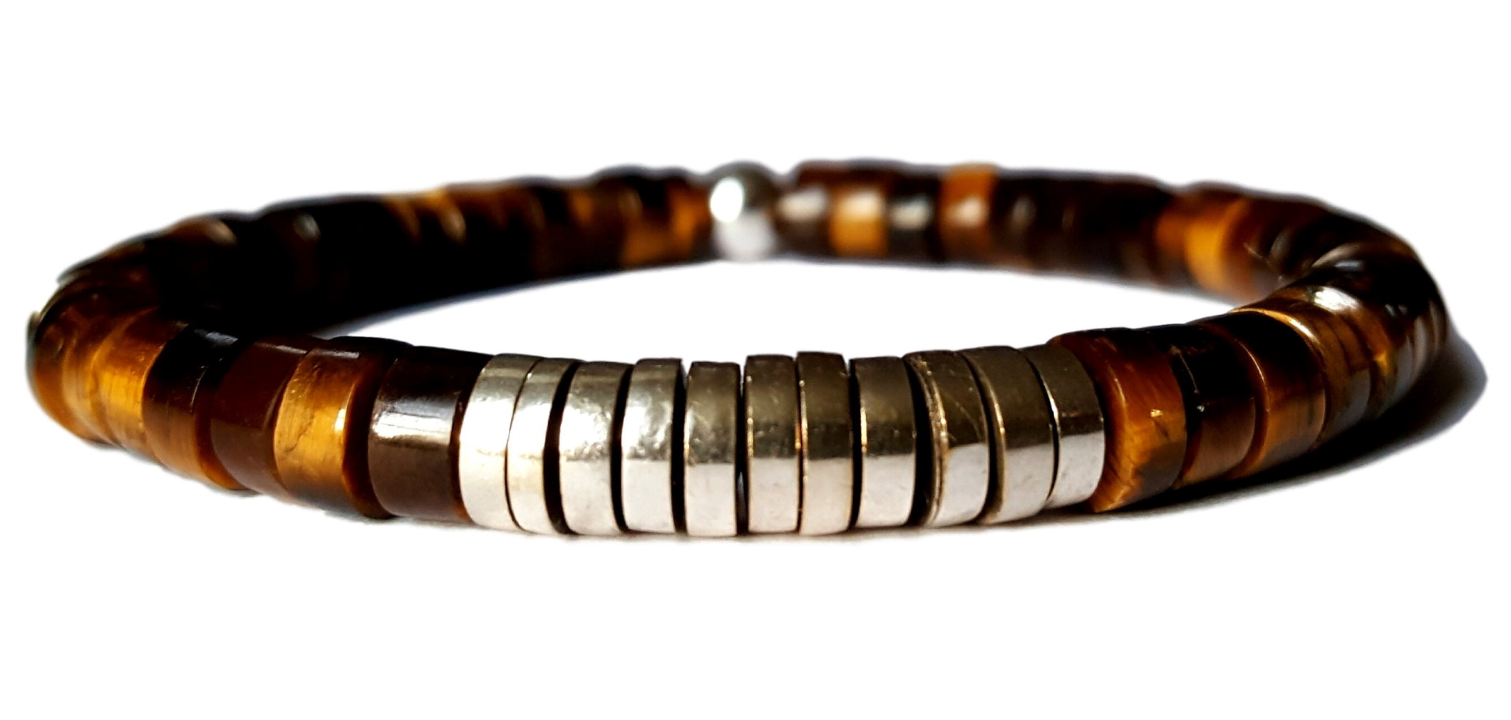 Meta-11 Bracelet Tigers Eye with Silver Coated Brass.png