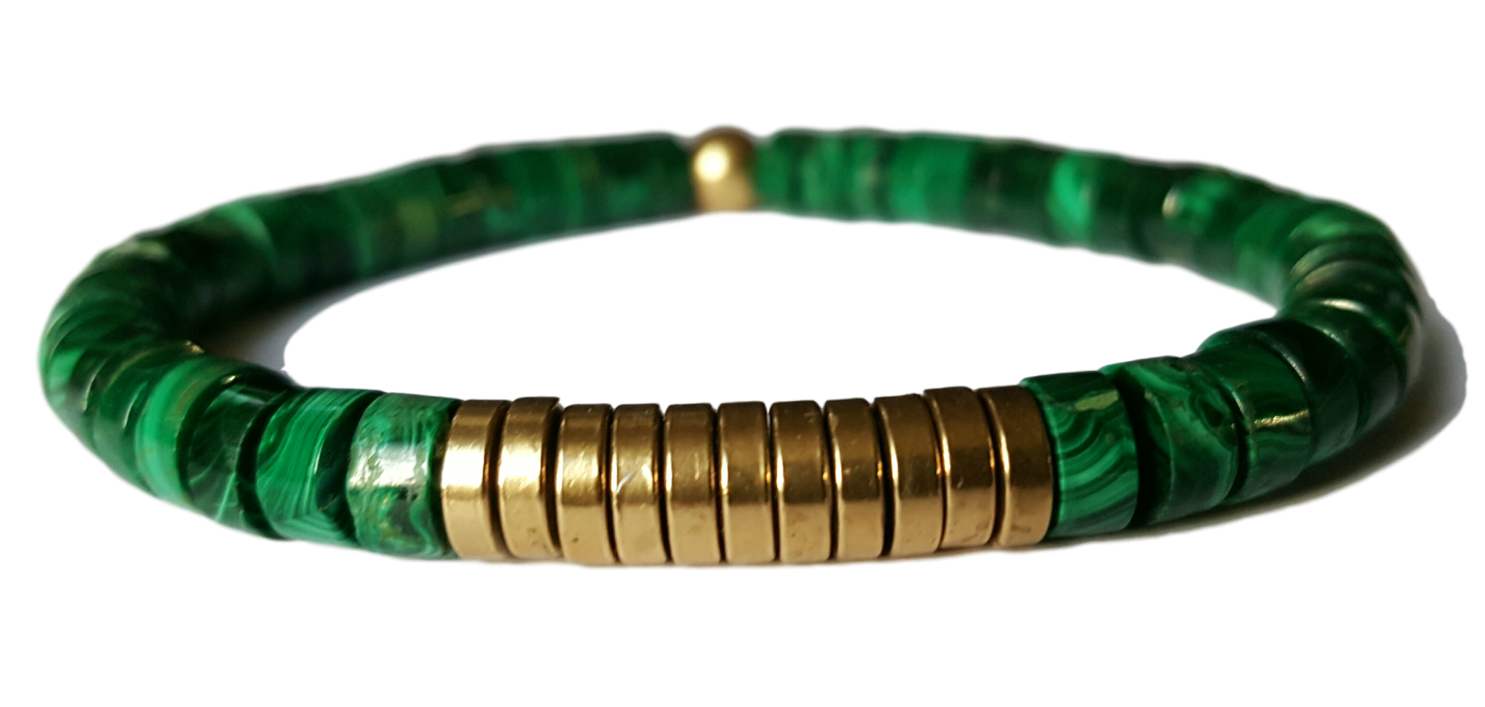 Meta-11 Bracelet Malachite with Brass.png
