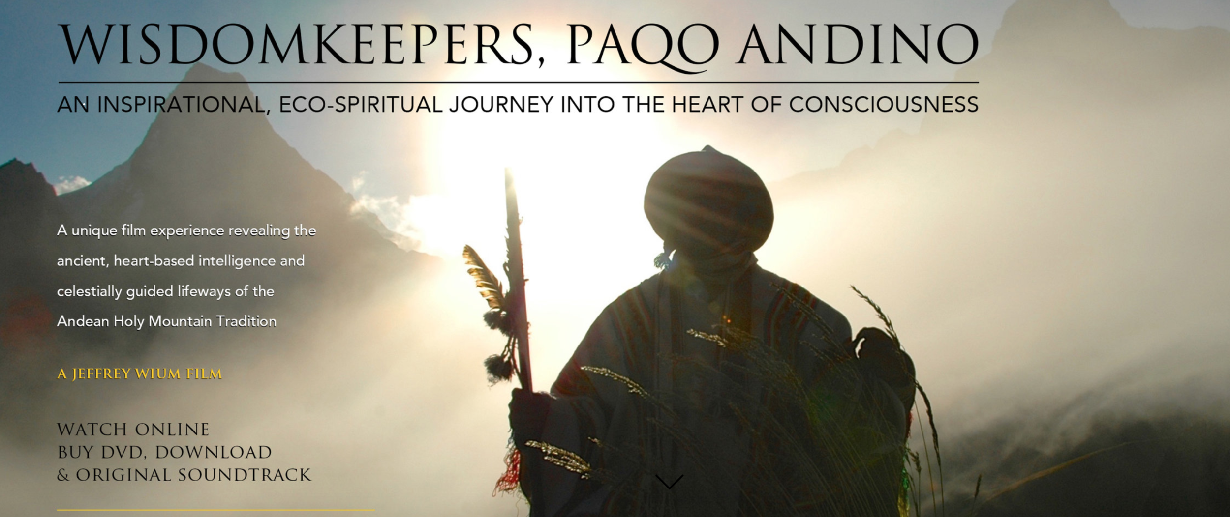 FILM SCREENING: Wisdomkeepers, Paqo Andino and Q&A with Jeffrey Huamanchiq Wium