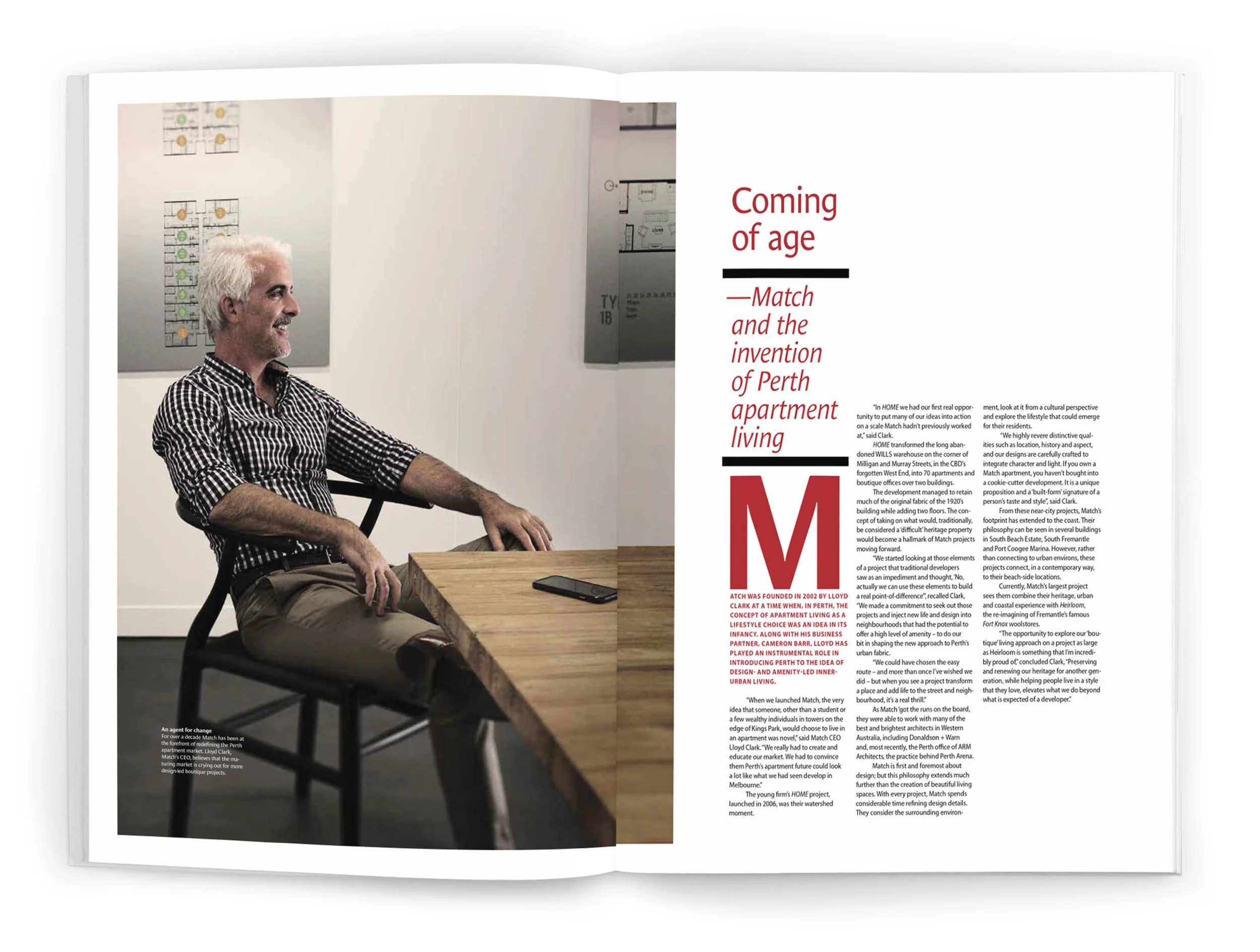 Scoop Magazine feature, 2014